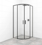 Sprchovací kút štvrťkruh 90x90 cm SAT TEX BB SATTEXSBB90CT SATTEXSBB90CT
