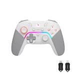A4Tech Bloody GPW70 biela / Gamepad / PS3 / PC / Switch / Android / 2.4GHz / USB-C (GPW70-WH)