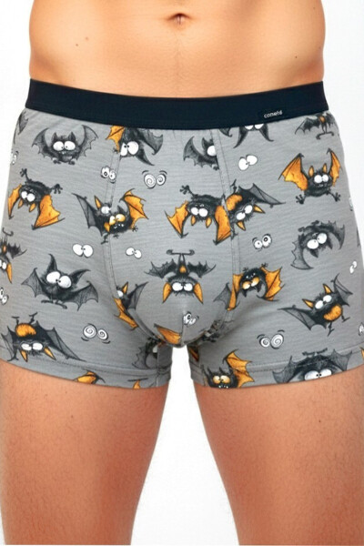 BOXERSKÉ TETOVANIE J/25 šedá XL