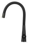 Laveo - Riveco - drezová batéria s elastickým ramenom,, pripojenie k vodnému filtru, čierna BRI_B68D