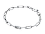 Michael Kors Módny strieborný náramok Premium MKC174400040
