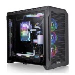 Thermaltake CTE C750 Air čierna / E-ATX / 4X USB-A 3.0 / 1x USB-C 3.2 / 3x 140mm / bez zdroja / priehľadná bočnica (CA-1X6-00F1WN-00)