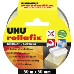 UHU rollafix 36985 lepiaca páska priehľadná (d x š) 50 m x 50 mm 1 ks; 36985