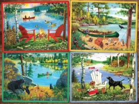 COBBLE HILL Puzzle Krajina chatárov XL