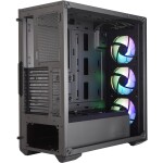 Cooler Master MasterBox MB511 ARGB čierna / E-ATX / 2x USB 3.0 / 3x 120mm ARGB / bez zdroja / priehľadná bočnica (MCB-B511D-KGNN-RGA)