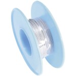 TRU COMPONENTS 1566864 navíjací drôt, Wire Wrap, 1 x 0.05 mm², sivá, 15 m; 1566864