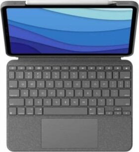 Logitech Combo Touch Tastatur Trackpad Apple iPad 12,9" (5. Gen.) Gray