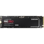 SAMSUNG 980 PRO 500GB / SSD / M.2 NVMe PCI-E 4.0 / TLC / R: 6900 MBps / W: 5000 MBps / IOPS: 800Kamp;1000K / MTBF 1.5mh / 5y (MZ-V8P500BW)