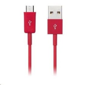 CONNECT IT CI-570 Colorz microUSB - USB kábel (M) - (M) 1m červená (CI-570)