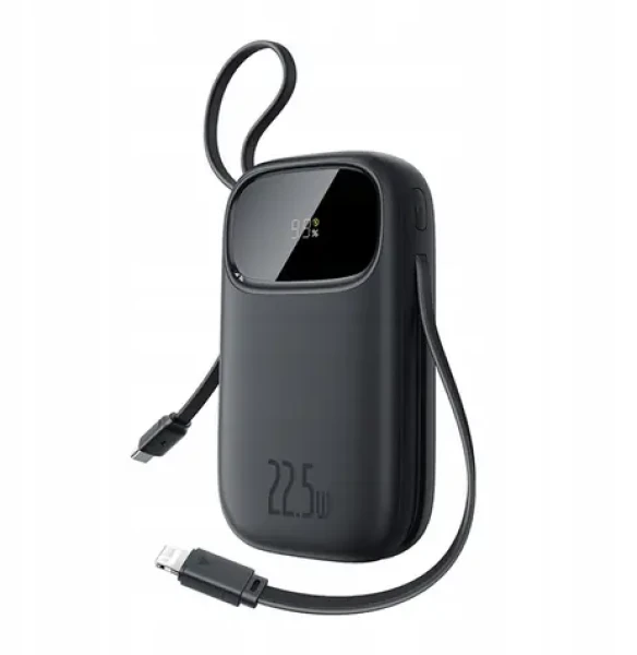 Baseus EnerFill FC31 10000mAh čierna / Powerbanka / 22,5 W / USB-C / USB-A / Lightning (P10082106123-00)