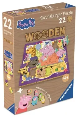 Ravensburger Drevené puzzle Prasiatko Peppa