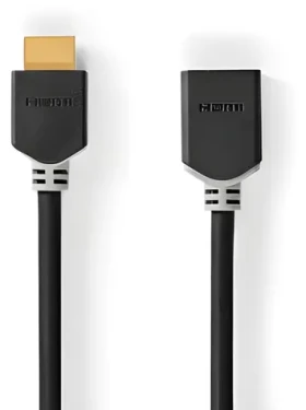Nedis High Speed HDMI 3 m antracitová / Kábel HDMI / 4K 60Hz / ARC / 18 Gbps / Ethernet (CVBW34090AT30)