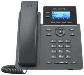 Grandstream GRP2602W / VoIP telefón / 2,21 "displej / 4X SIP / WiFi / PoE / 2x LAN 10/100 (GRP2602W)