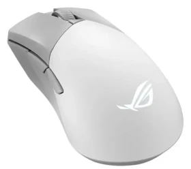 Asus ROG Gladius III Wireless AimPoint biela / Herná myš / bezdrôtová optická / 36000 DPI / 6 tlačidiel / BT 5.1 (90MP02Y0-BMUA11)