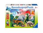 Ravensburger - Puzzle - Medzi dinosaurami XXL