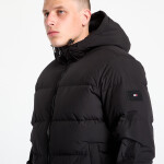 Bunda Tommy Hilfiger Down Hooded Puffer Jacket Black M