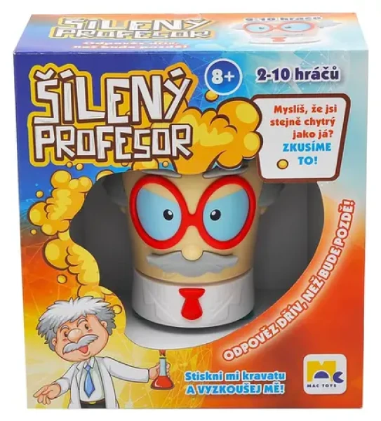 QUIZY Kartová hra Šialený profesor