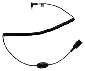 JABRA adaptér QD na 3,5 mm pre PTT čierny / Adaptér / QD - 3,5 mm (8800-01-104)