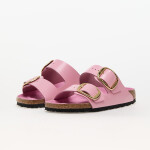 Tenisky Birkenstock Arizona Big Buckle Natural Leather Patent High-Shine Fondant Pink EUR 40