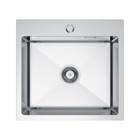 VELAZO Nerezový drez 48 x 45 cm s otvorom pre batériu, Velazo VELAZ4845