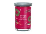 Yankee Candle Signature Sparkling Winterberry Tumbler 567g - sviečka veľká 2 knôty / doba horenia: až 100h (5038581154022)