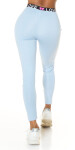 Trendy Highwaist Leggings "LOVE" pink L/XL