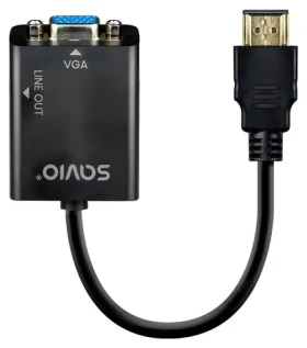 Adaptér HDMI-VGA s audio AK-76 / Adaptér / audio výstup (SAVAK-76)