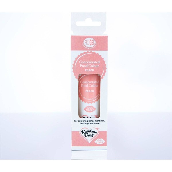 Koncentrovaná farba RD ProGel® - broskyňová, 25 g - Rainbow Dust - Rainbow Dust