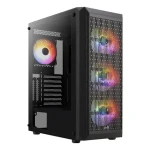 AeroCool Beam G v2 čierna / ATX / 1x USB-A 3.0 / 2x USB-A 2.0 / 4X 120mm FRGB / bez zdroja / priehľadná bočnica (ACCM-PV37043.11)