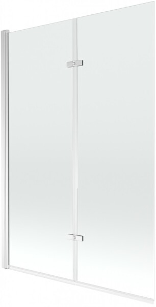 MEXEN - Castor vaňová zástena 2-krídlo 120x150, transparent, chróm 892-120-002-01-00