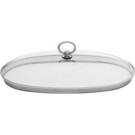 Sklenená oválna pokrývka – 36 x 24 cm - Special Fish - Fissler - Fissler