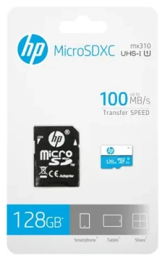 HP mx310 biela / Pamäťová karta microSDXC / 128GB / UHS-I / 100 MB/s (HFUD128-1U1BA)