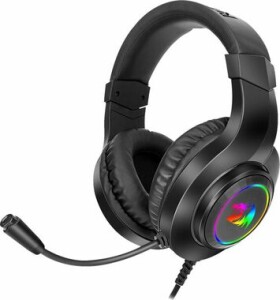 Redragon Hylas H260RGB čierna / Herné slúchadlá / mikrofón / USB + 3.5 mm Jack / RGB podsvietenie (H260RGB)