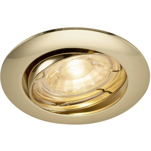 SLV 1000720 vstavané svietidlo GU10 mosadz; 1000720