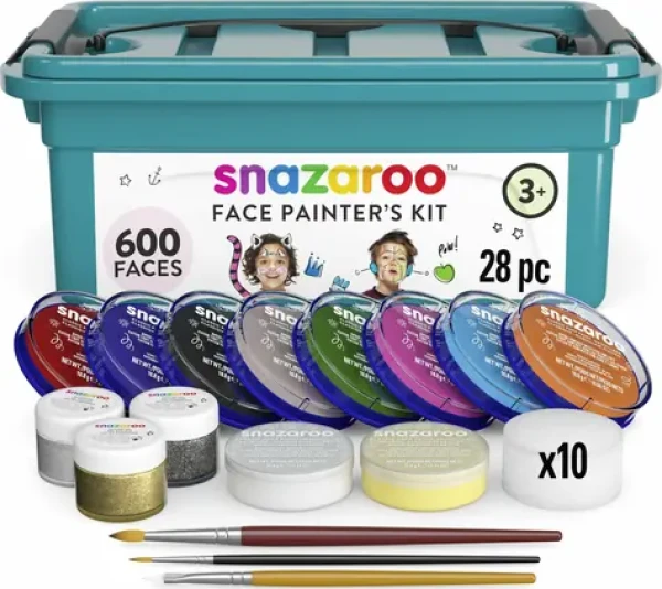 SNAZAROO Sada na maľovanie na tvár - Painter#39;s Kit 28 dielov