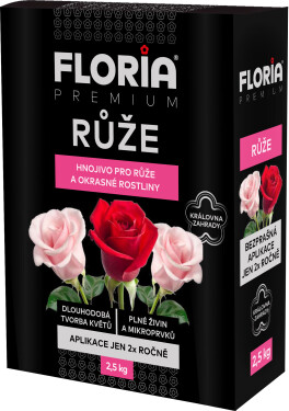 AGRO FLORIA PREMIUM Hnojivo pre ruže 2,5 kg