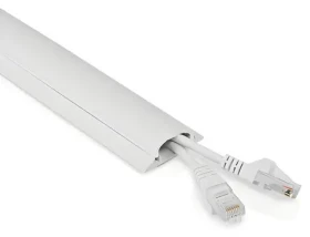 Nedis Káblový organizér biela / Organizér káblov / PVC / Max. O kábli 16 mm / 1 ks (CMDT4516WT500)