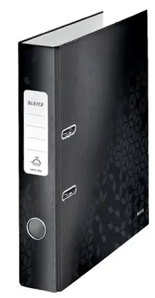 Leitz 180 ° WOW Polaminovaný pákový zakladač A4 50mm čierna / až 350 listov A4 (10060095)