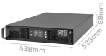 UPS do čajky On-line 1000VA/1000W LCD / Záložný zdroj UPS / Rack / PF 1.0 (52285)