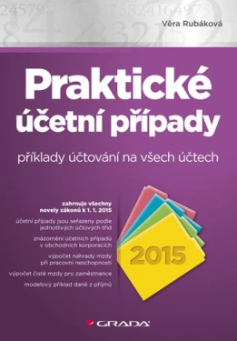 Praktické účetní případy 2015, Rubáková Věra