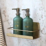 Chic Antique Sklenený dávkovač na vlasový šampón Moss 500 ml