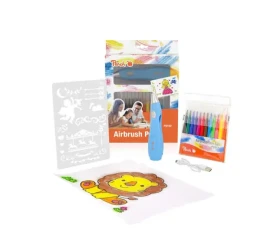 Peach Airbrush Set - PO150 / Sada fúkacej fixky + šablóna (00511035)