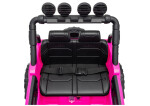 Mamido Elektrické autíčko Jeep Rubicon 24 V 2x200 W ružové
