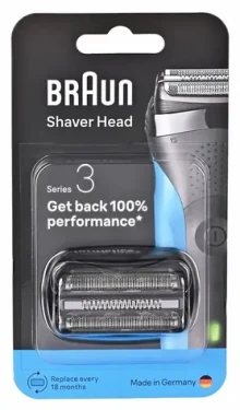 Braun CombiPack 21B čierna / Náhradná holiaca hlava / Series 3 / 3 flexibilné čepele (8700216736879)
