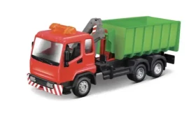 Bburago servisné vozidlo Hooklift and Crane Truck
