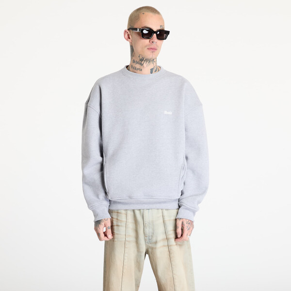 Mikina Rhude Classique Crewneck Heather Gray XL