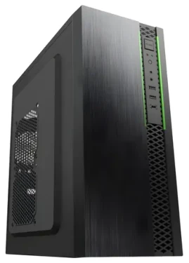 Eurocase MidT ML N6-550B čierna / Počítačová skriňa / ATX, mATX / 2x USB-A 3.0 / USB-C / bez zdroja (P001040859551)