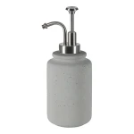 Spirella CEMENT dávkovač mydla šedý / keramika / 450 ml