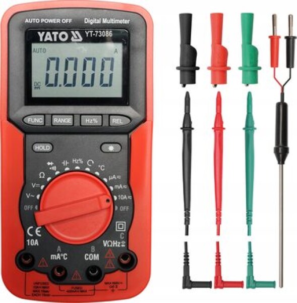 YATO YT-73089 / Digitálny Multimeter / 1000V (YT-73089)