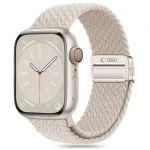 Tech-Protect Nylonmag béžová / Remienok pre Apple Watch / nylonový, magnetický / 42/44/45/49 mm
